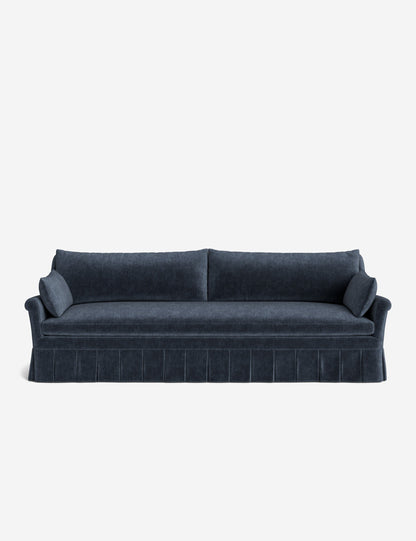 Portola Rolled Arm Pleated Sofa