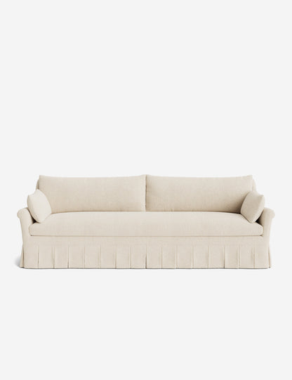 Portola Rolled Arm Pleated Sofa
