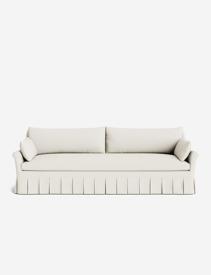 Portola Rolled Arm Pleated Sofa