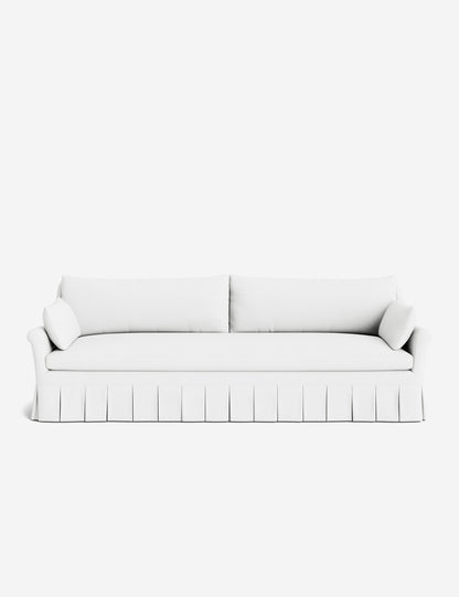 Portola Rolled Arm Pleated Sofa
