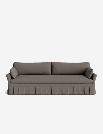 Portola Rolled Arm Pleated Sofa