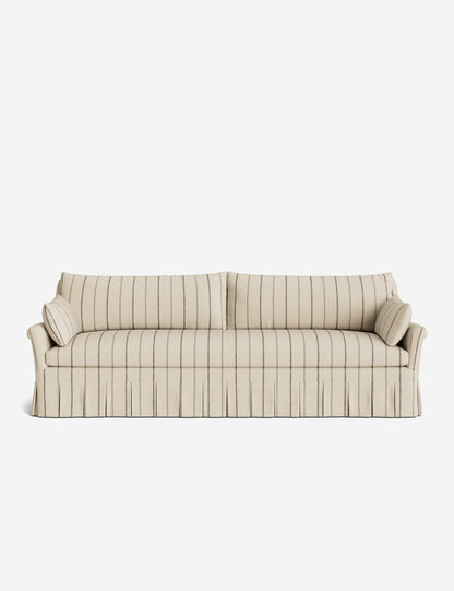 Portola Rolled Arm Pleated Sofa