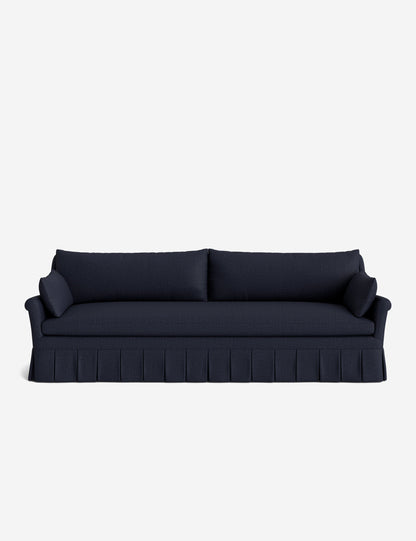 Portola Rolled Arm Pleated Sofa