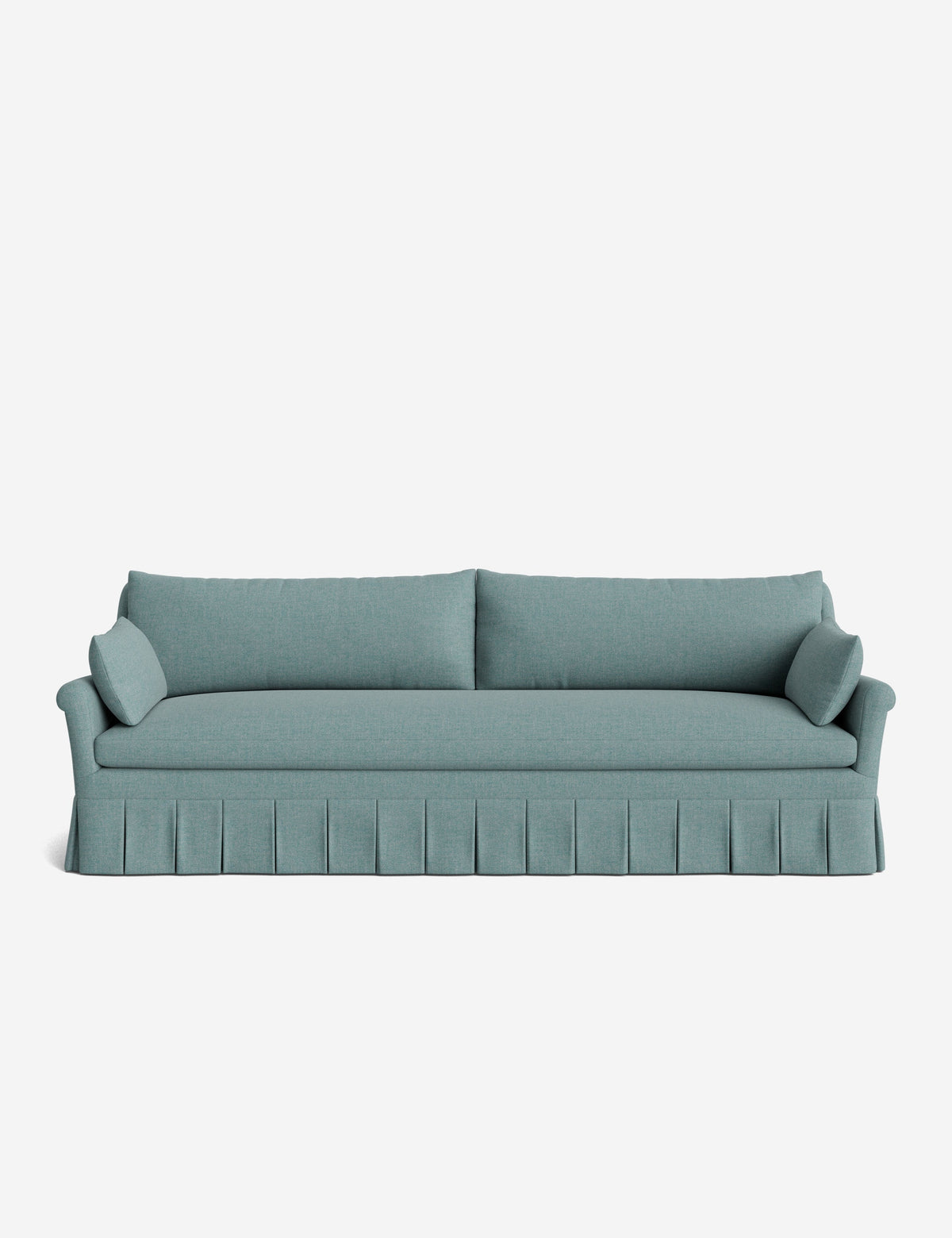 Portola Rolled Arm Pleated Sofa