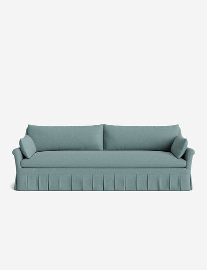 Portola Rolled Arm Pleated Sofa