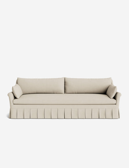 Portola Rolled Arm Pleated Sofa