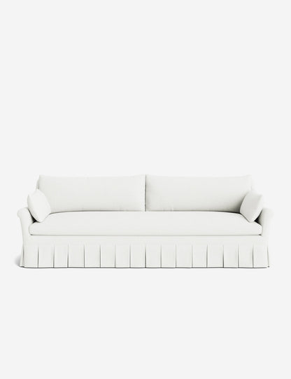 Portola Rolled Arm Pleated Sofa