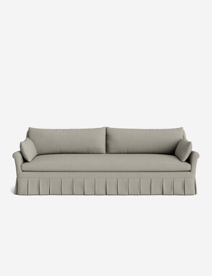 Portola Rolled Arm Pleated Sofa
