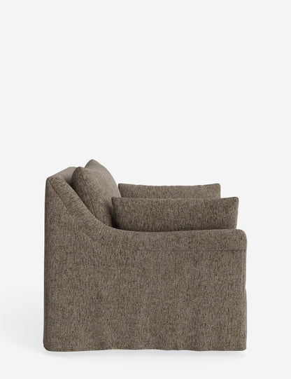 Portola Rolled Arm Slipcover Chair