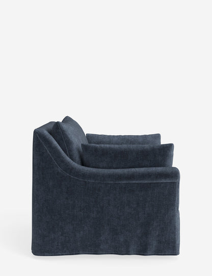 Portola Rolled Arm Slipcover Chair