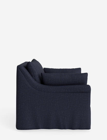 Portola Rolled Arm Slipcover Chair