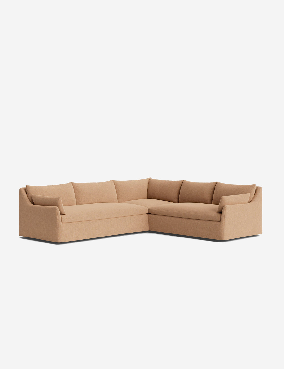 Portola Luxe Depth Slipcover Corner Sectional Sofa