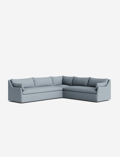Portola Slipcover Corner Sectional Sofa