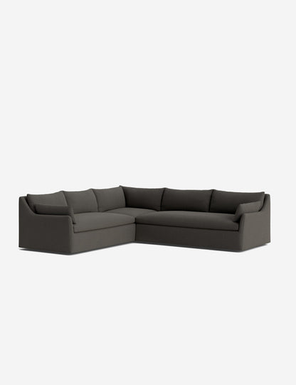 Portola Luxe Depth Slipcover Corner Sectional Sofa