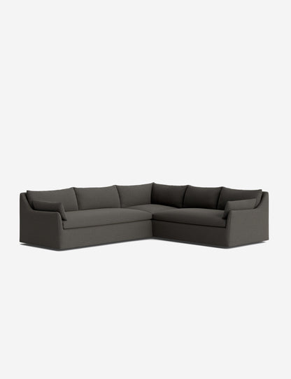 Portola Luxe Depth Slipcover Corner Sectional Sofa