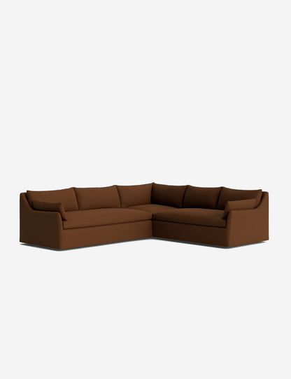 Portola Luxe Depth Slipcover Corner Sectional Sofa