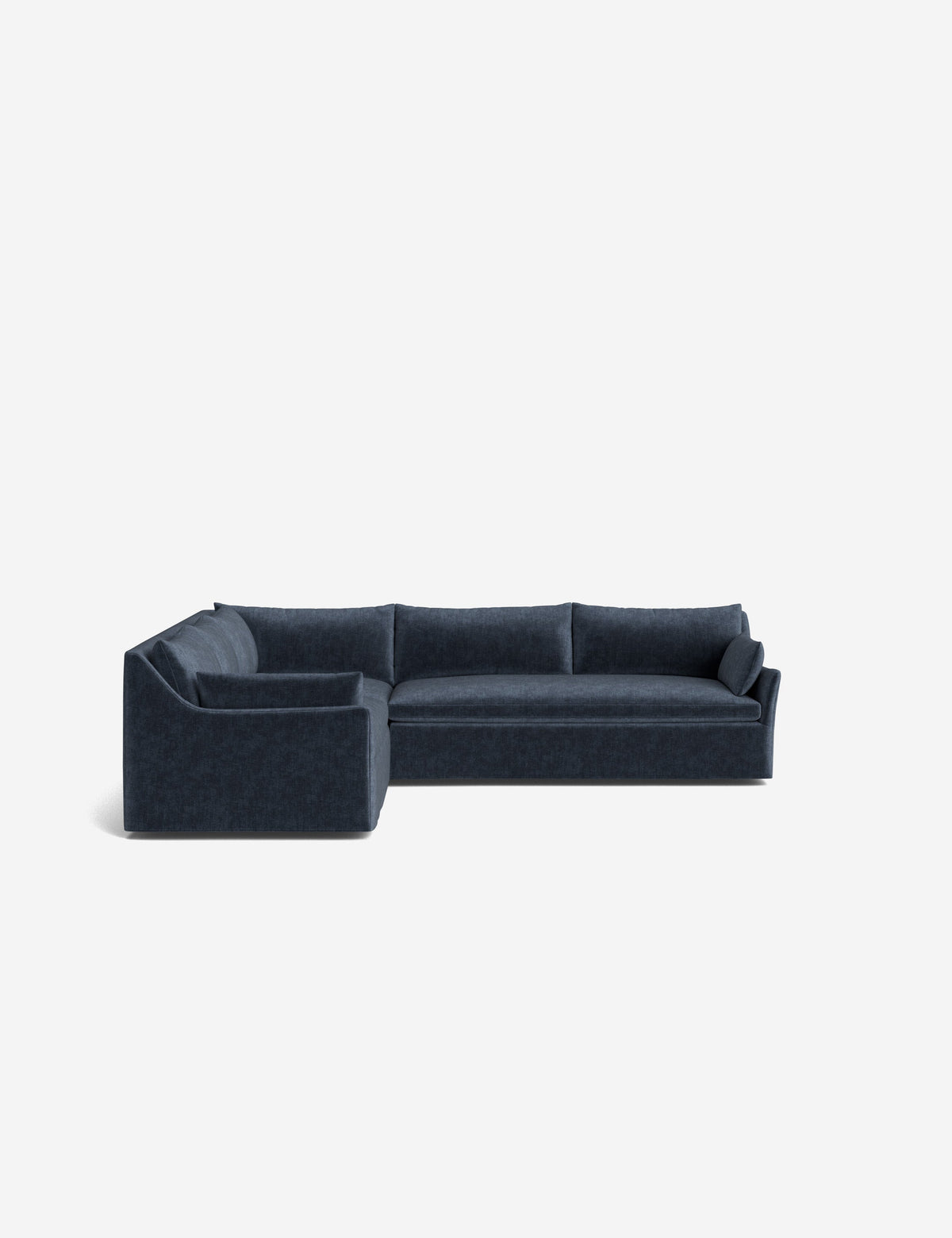 Portola Luxe Depth Slipcover Corner Sectional Sofa