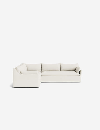 Portola Luxe Depth Slipcover Corner Sectional Sofa