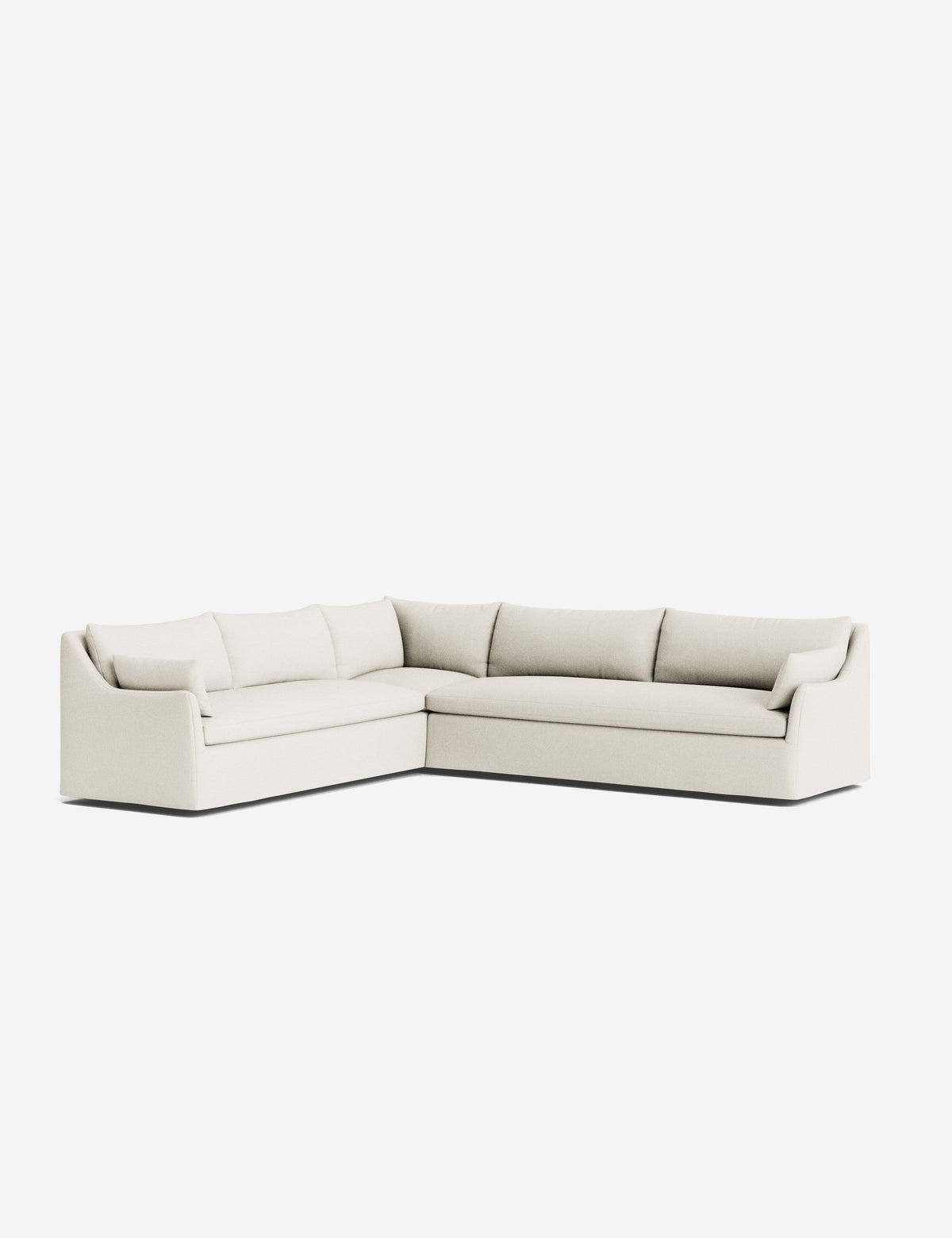 Portola Slipcover Corner Sectional Sofa