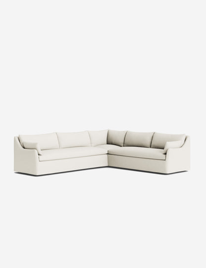 Portola Slipcover Corner Sectional Sofa