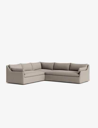 Portola Luxe Depth Slipcover Corner Sectional Sofa