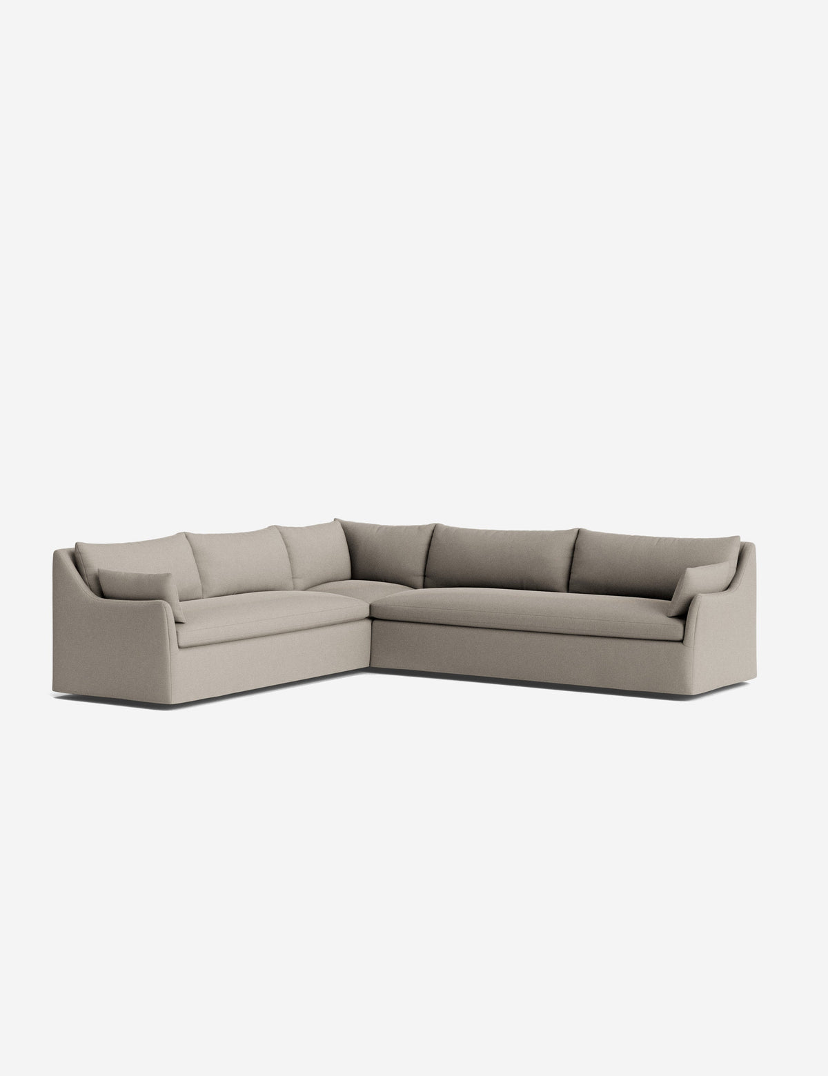 Portola Slipcover Corner Sectional Sofa