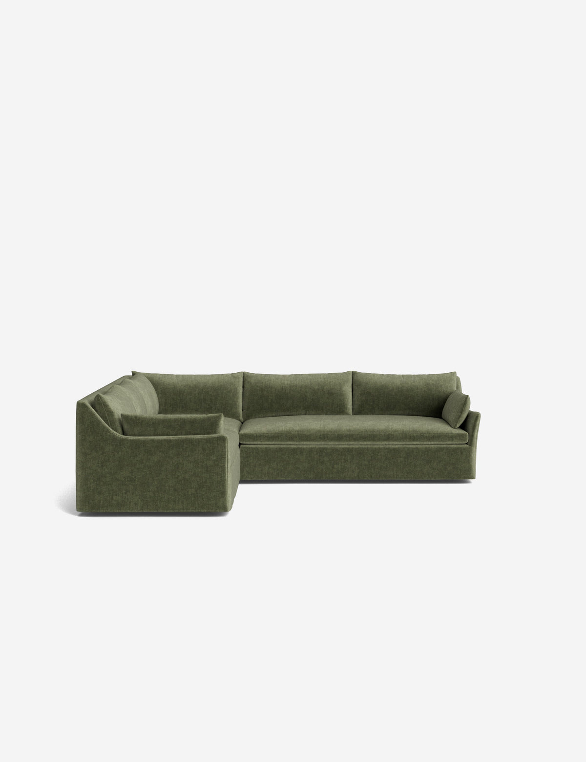 Portola Luxe Depth Slipcover Corner Sectional Sofa