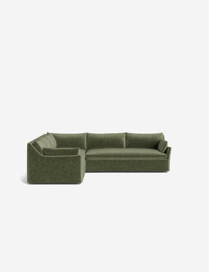 Portola Luxe Depth Slipcover Corner Sectional Sofa
