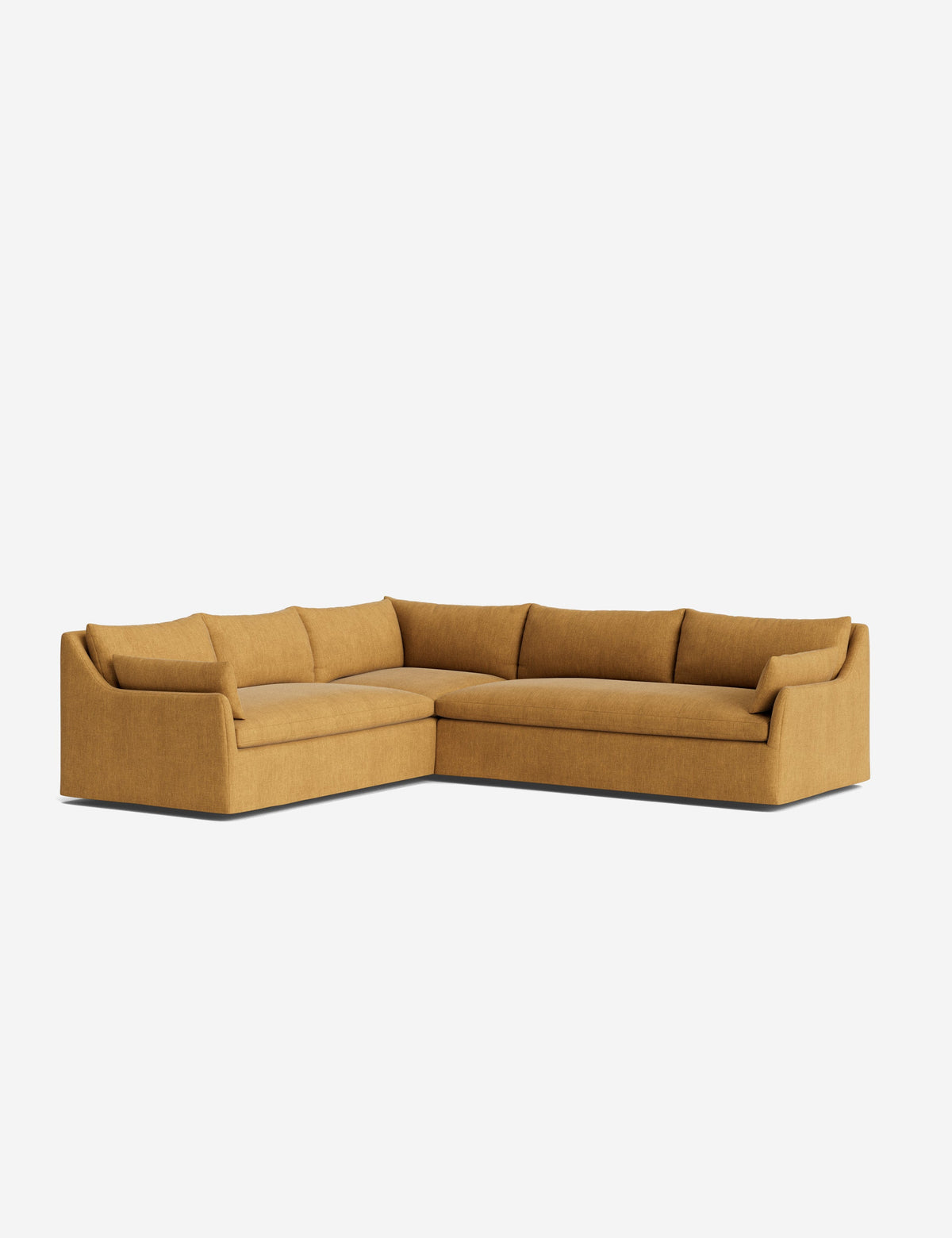 Portola Luxe Depth Slipcover Corner Sectional Sofa
