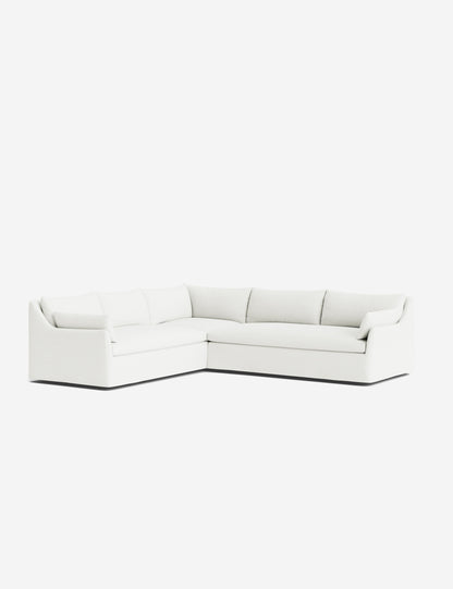 Portola Luxe Depth Slipcover Corner Sectional Sofa