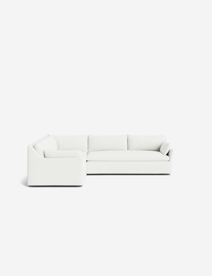 Portola Luxe Depth Slipcover Corner Sectional Sofa