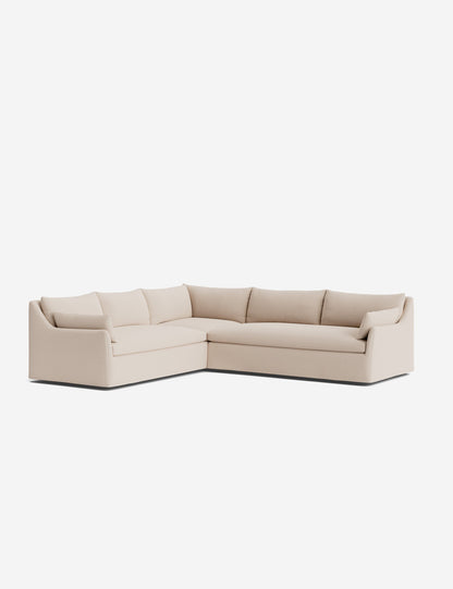 Portola Luxe Depth Slipcover Corner Sectional Sofa