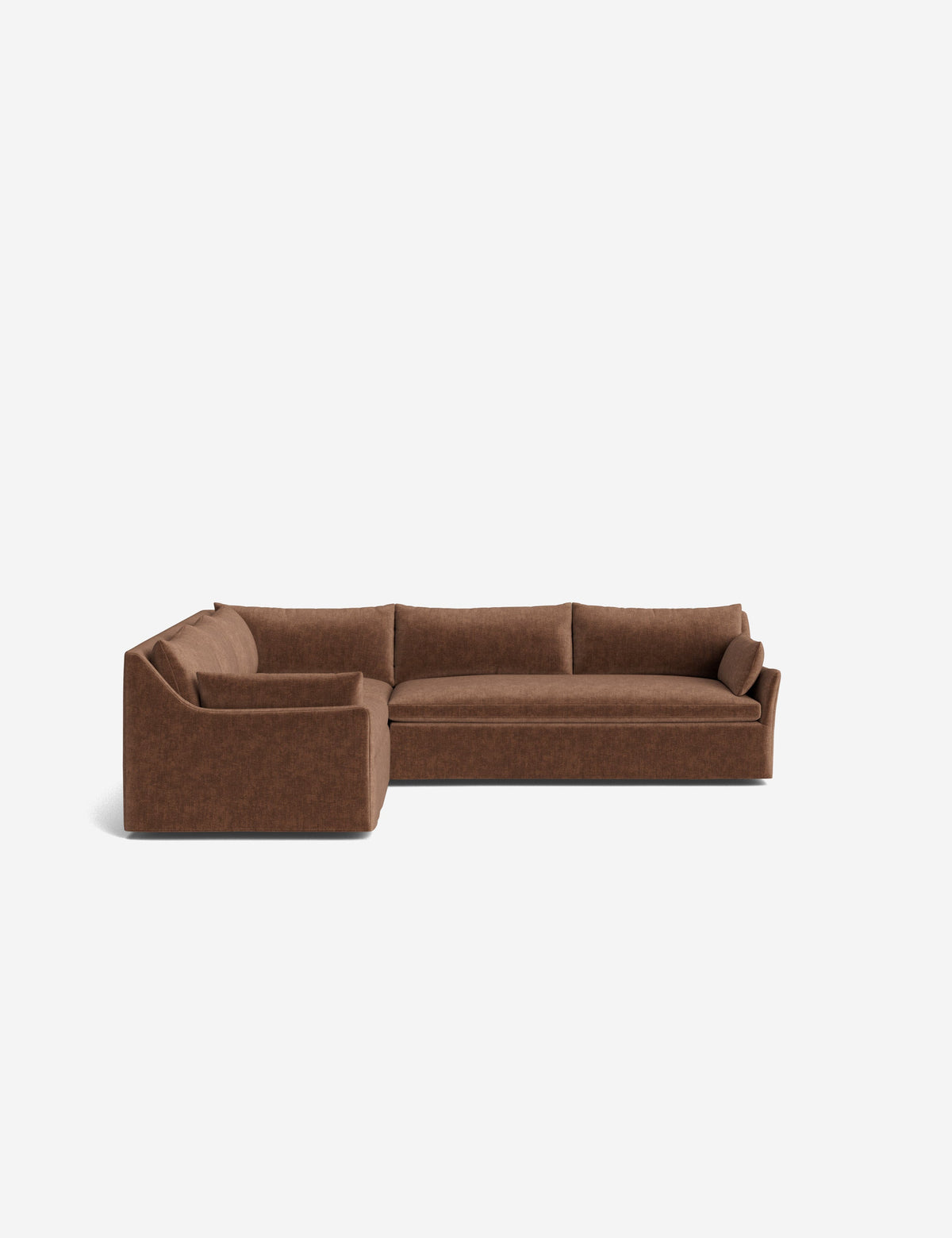 Portola Luxe Depth Slipcover Corner Sectional Sofa