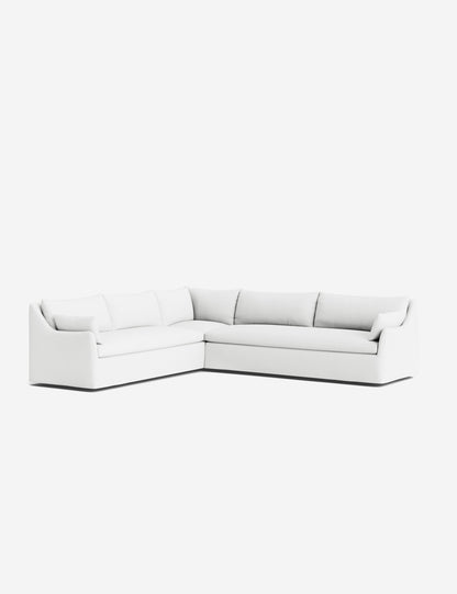 Portola Slipcover Corner Sectional Sofa
