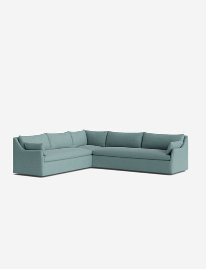 Portola Slipcover Corner Sectional Sofa