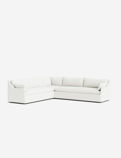 Portola Slipcover Corner Sectional Sofa