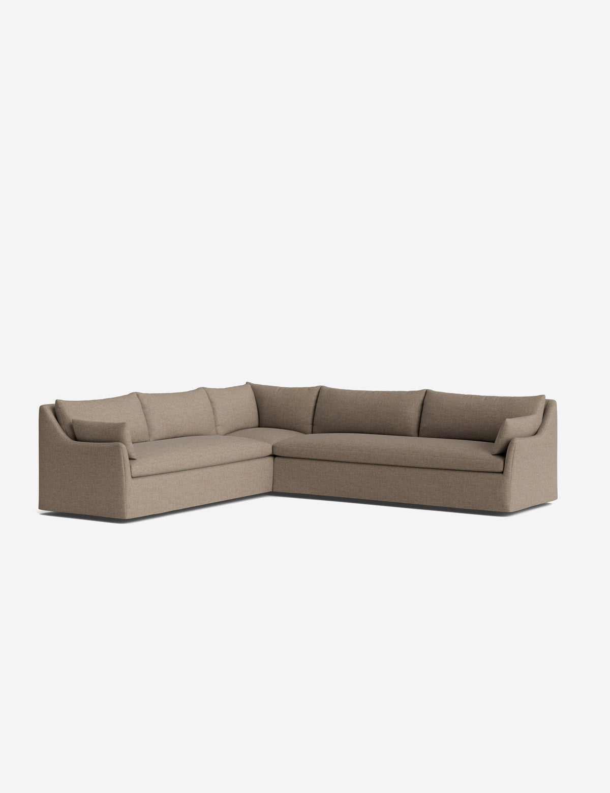Portola Slipcover Corner Sectional Sofa