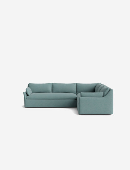 Portola Luxe Depth Slipcover Corner Sectional Sofa