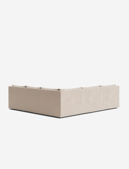 Portola Luxe Depth Slipcover Corner Sectional Sofa
