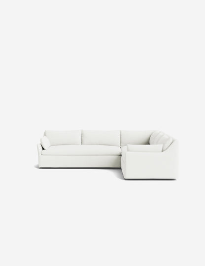 Portola Luxe Depth Slipcover Corner Sectional Sofa