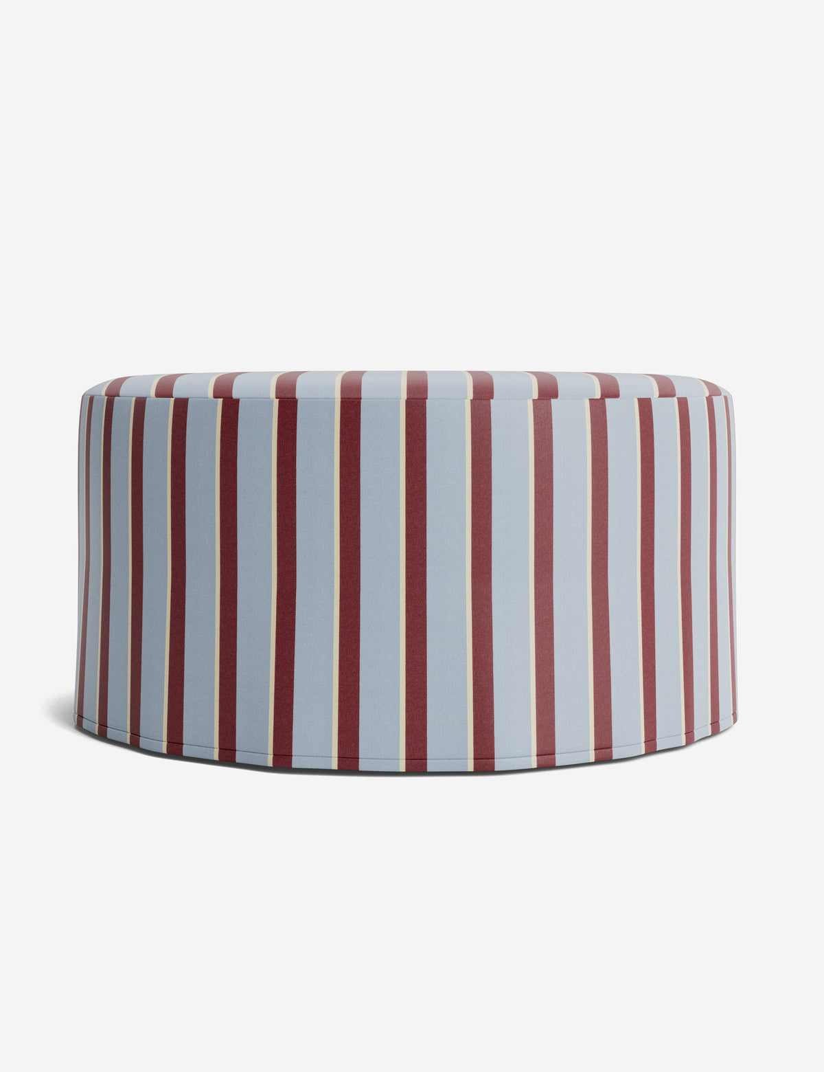 Portola Slipcover Round Ottoman