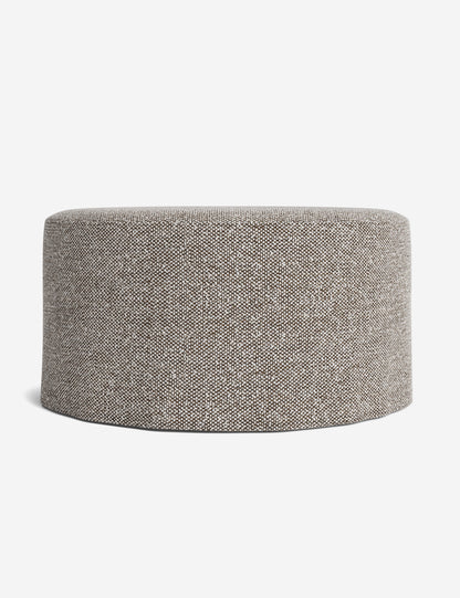 Portola Slipcover Round Ottoman