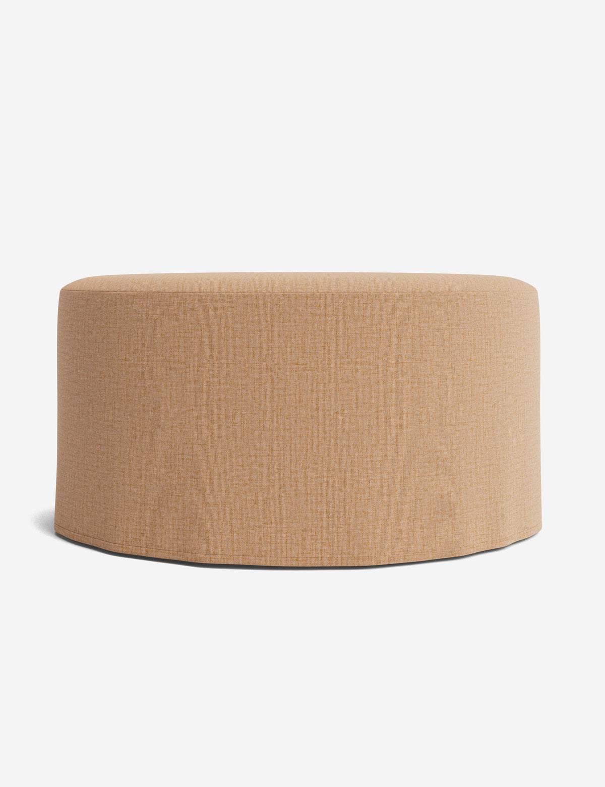 Portola Slipcover Round Ottoman