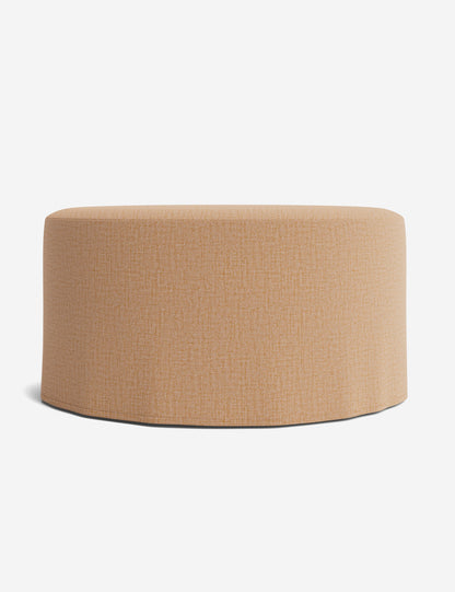 Portola Slipcover Round Ottoman
