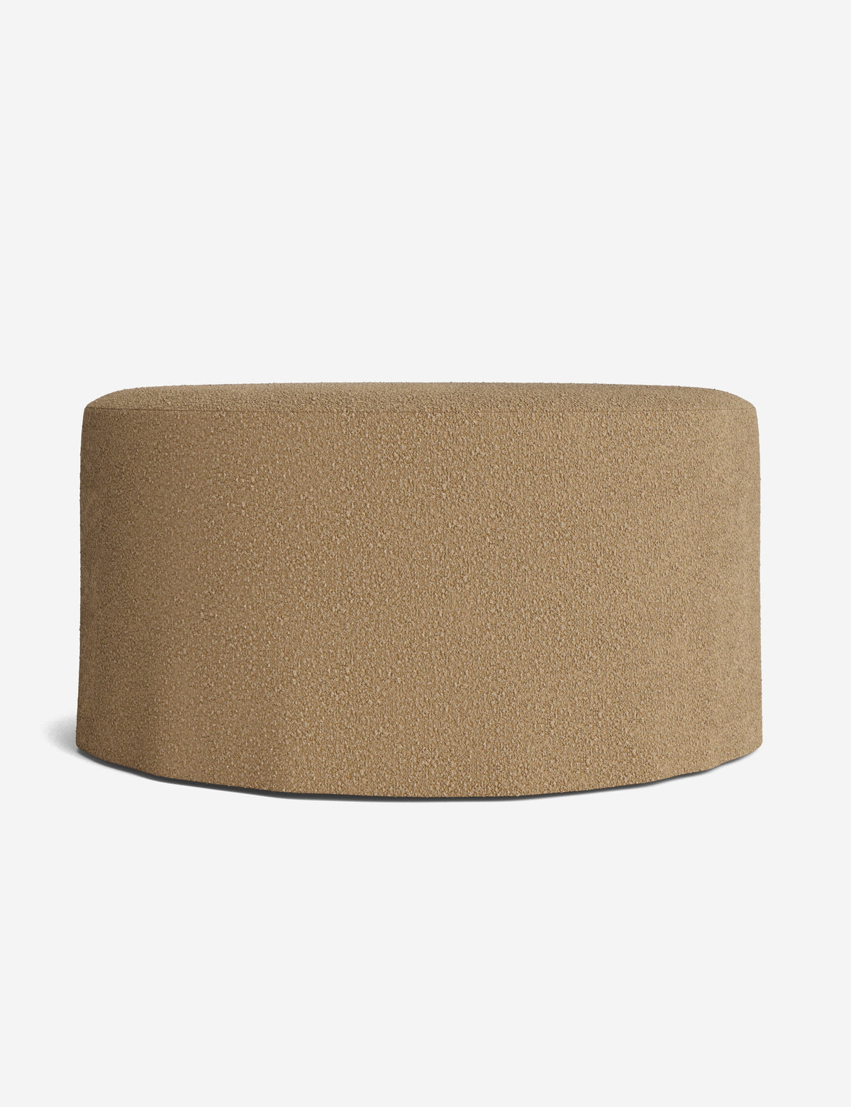Portola Slipcover Round Ottoman