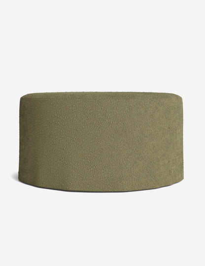 Portola Slipcover Round Ottoman