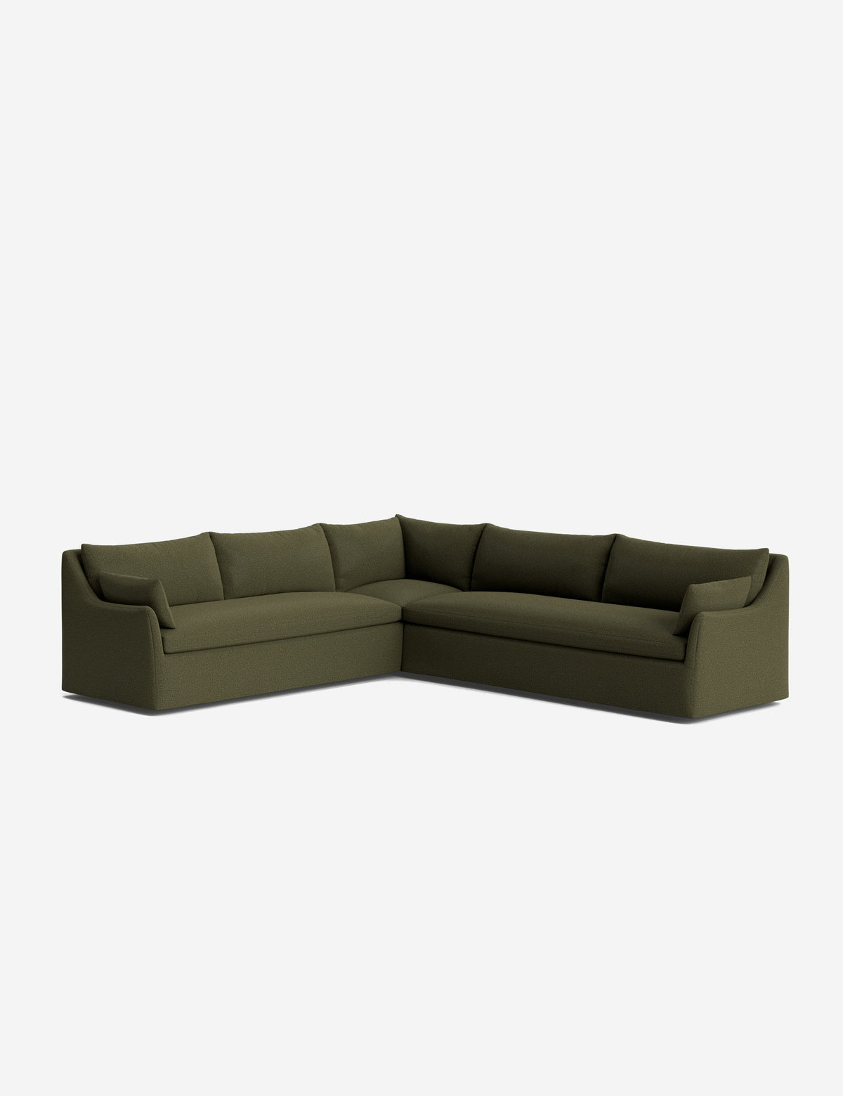 Portola Slipcover Corner Sectional Sofa
