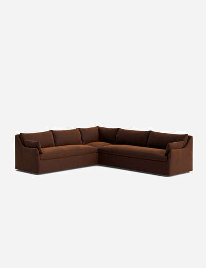 Portola Slipcover Corner Sectional Sofa