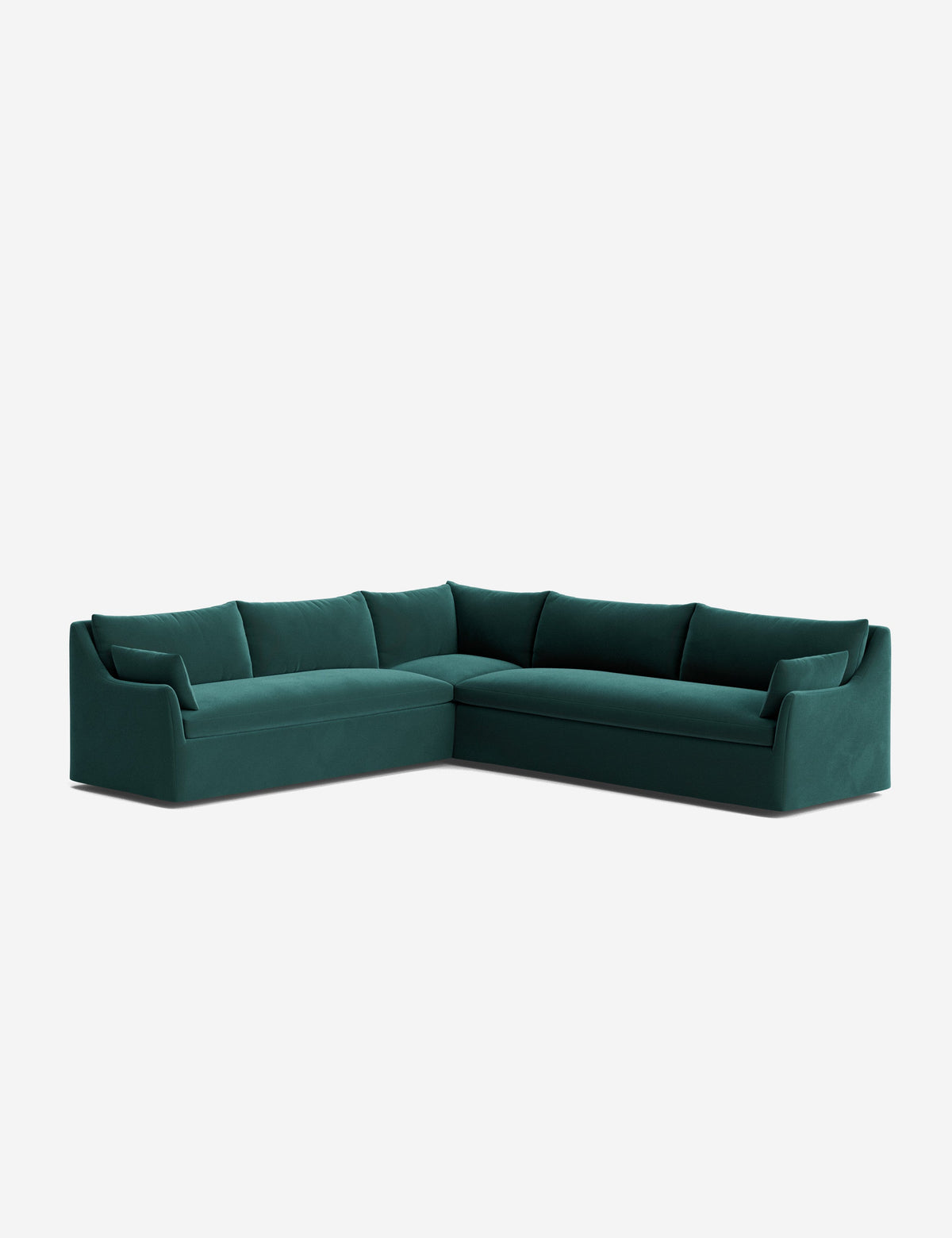 Portola Slipcover Corner Sectional Sofa