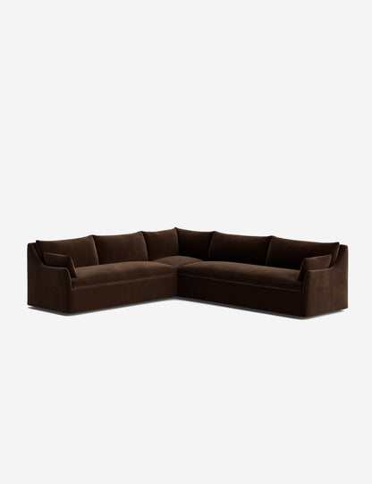 Portola Slipcover Corner Sectional Sofa